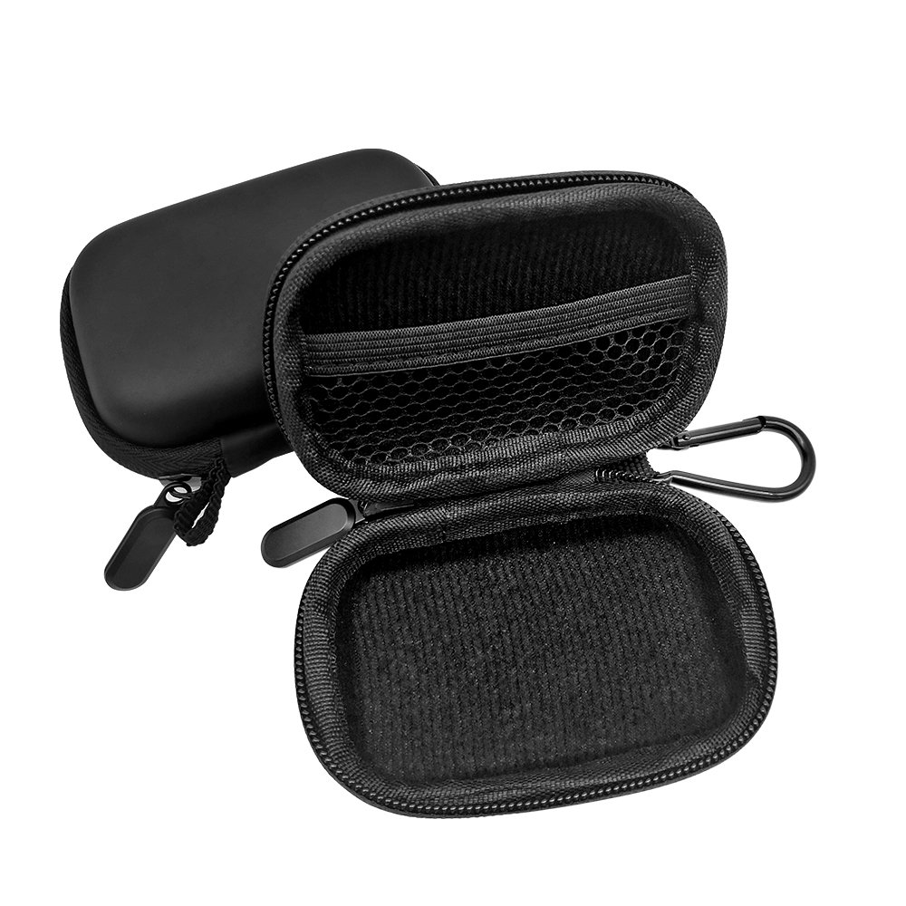 指先 パルスオキシ メータ ケース 収納 ストレージ ケース 耐水性  トラベル ブラック