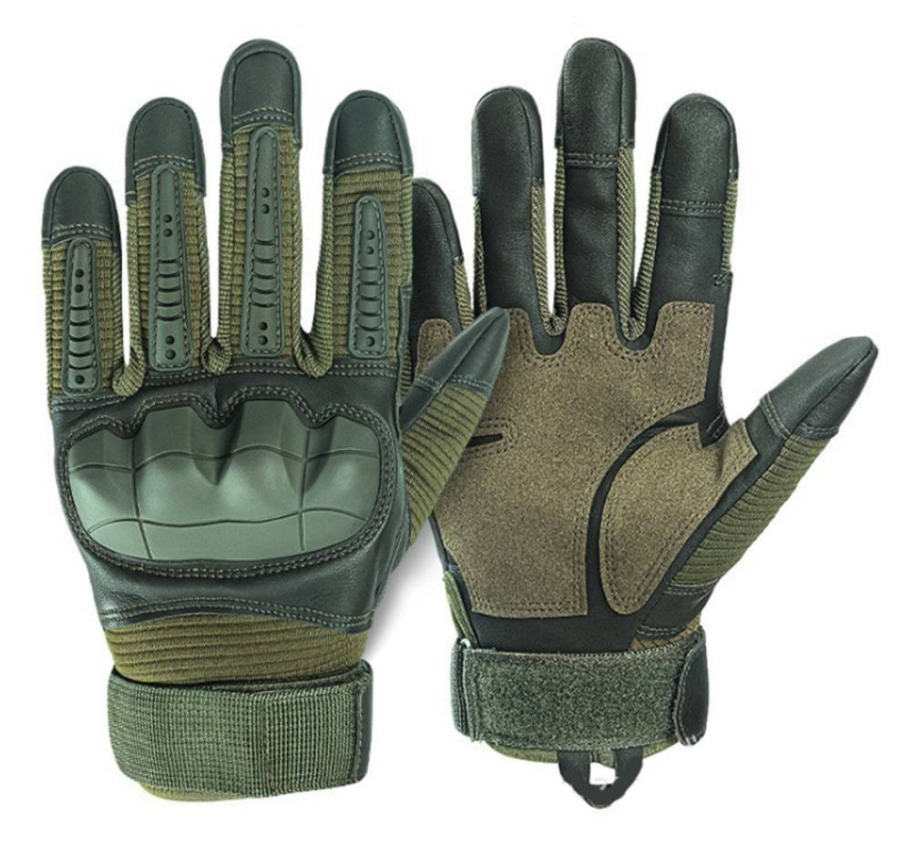 手袋 バイク 自転車 サイクリング サバイバル グローブ  アーミーグリーン-M