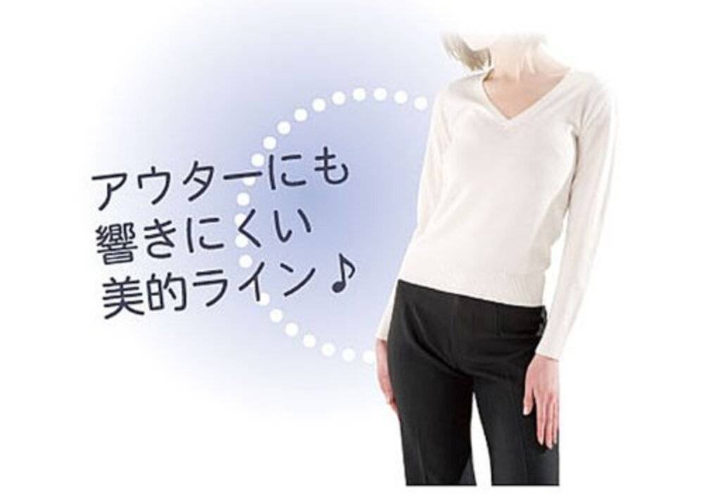 ボディメイクキャミ 着圧インナー 補正下着 ブラック バストアップ ウエスト引き締め スリムラ  黒M-L - 画像5