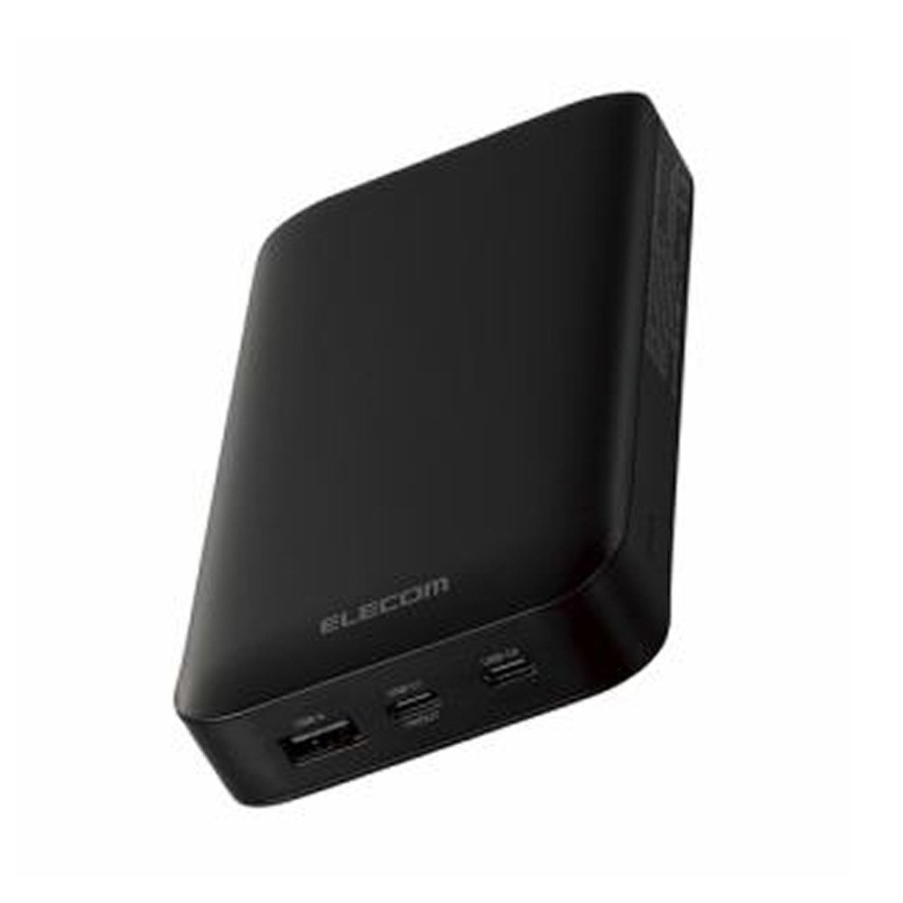 エレコム ELECOM モバイルバッテリー DE-C50L-20000BK USB 20000 黒