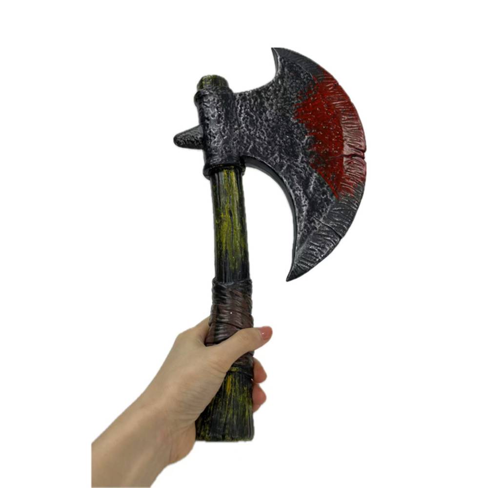 血の付いた斧 おもちゃ ハロウィン コスプレ 仮装 アクセサリー 小道具 死神 悪魔 ホラー オノ 