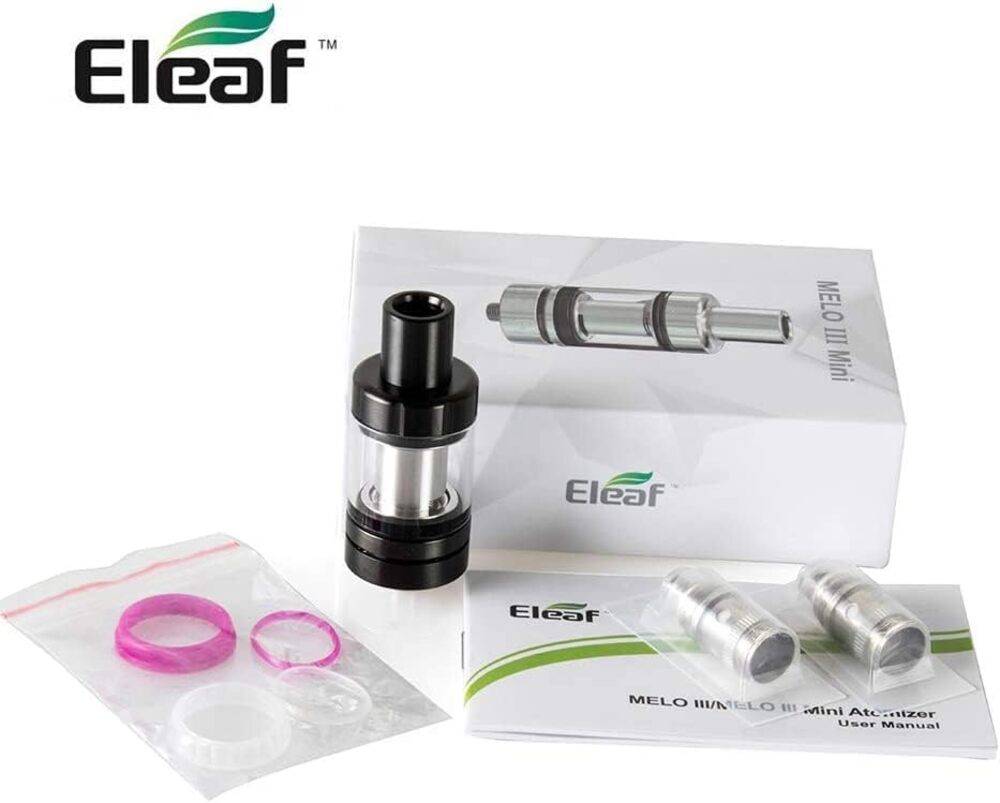 アトマイザー Eleaf MELO 3 mini 2ml リキッド ピコ メロ3 Pico ブラック - 画像5