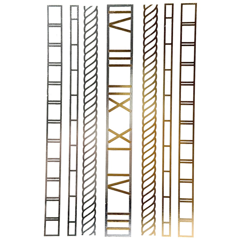 フラッシュタトゥーシール メタリック シャイニング 輝く ボディシール 海 コスプレ 南国 民族風  016