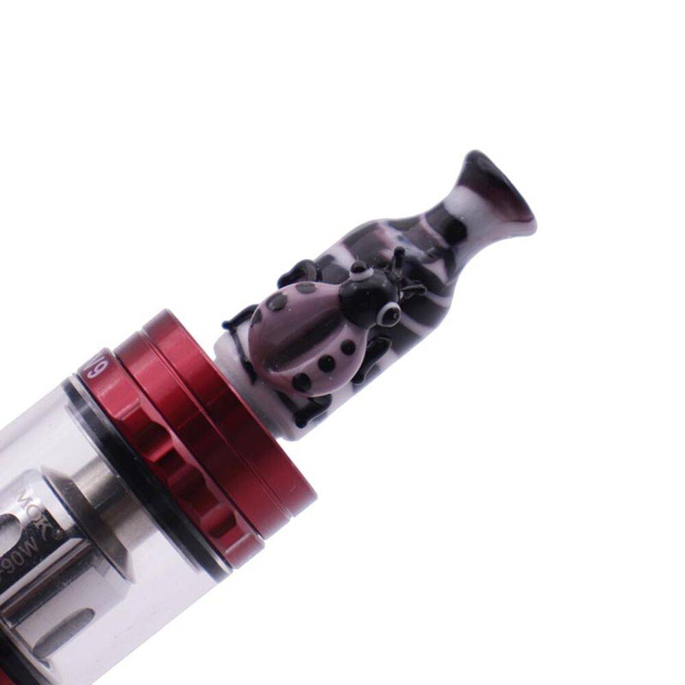 電子タバコ ドリップチップ 510 吸い口 昆虫 かわいい 柄 模様 10個ランダ  ランダム - 画像6