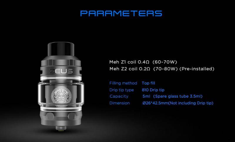 アトマイザー タンク 5ml KA1 Zタンク ゼウス 810規格 Zeus 510規格   - 画像5