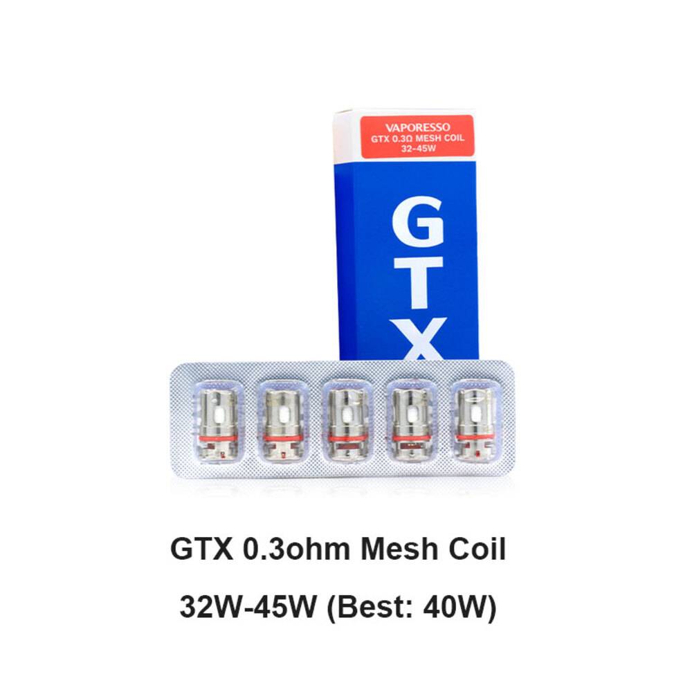 ベポレッソ Vaporesso GTXコイル Target PM80 LUXE GEN NANO  SWAG 5個/パック Mesh 0.3ohm 