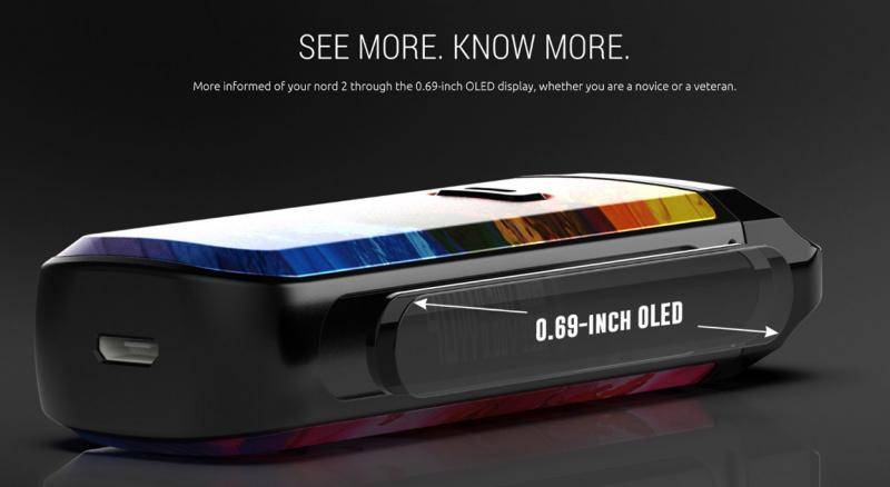 スモック smok vape Nord 2 ポッドシステムキット 150  2ブラックコブラ - 画像5