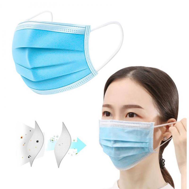 KingYLin 使い捨て不織布マスク(50枚/パック) - 画像1