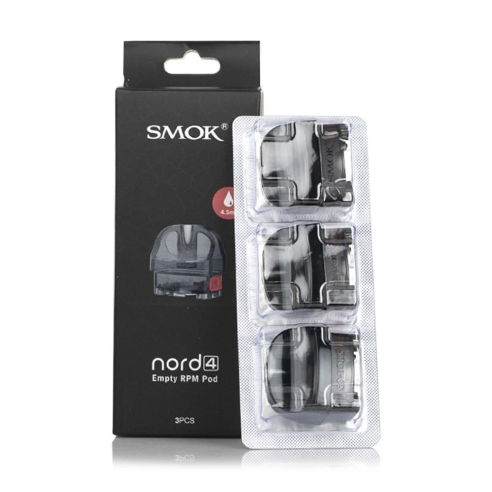 スモック SMOK Nord 4 RPM2 ポッドカートリッジ 4.5ml  3個パック 