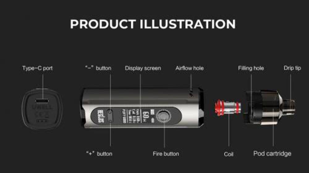 電子タバコ コイル ユーウェル Uwell アエグロス Aeglo  UN2 Meshed-H 0.18ohm - 画像8