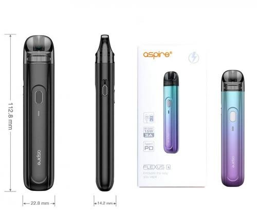 アスパイア Aspire Flexus 電子タバコ 本体 FLEXUS Q POD キット - 画像6