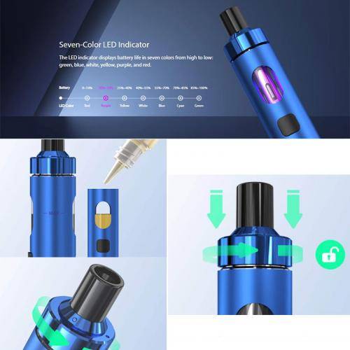 ジョイテック Joyetech eGo AIO 2 エゴ2 キット 1700mAh 2ml シルバー (シンプルパッケージ)  - 画像4