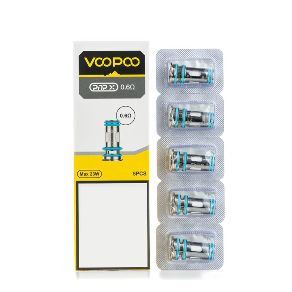 Pro Drag 5個 パック 交換用コイル PnP アーガス Argus ブープー VOO 0.6ohm 