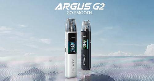 ブープー Voopoo アーガス Argus G2 ポッドシステムキット 1000 パープル - 画像3