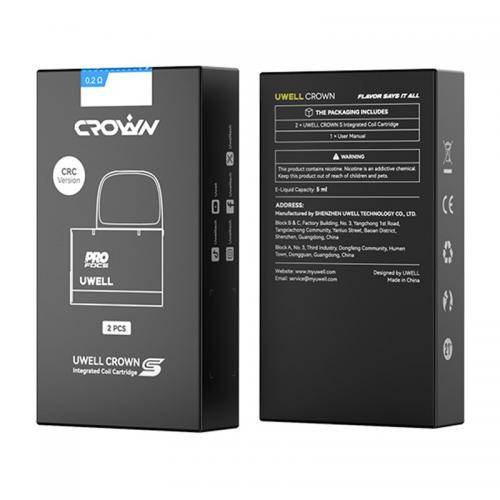 2個 カートリッジ クラウンS Crown 5ml ポッド Uwell ユーウェル 0.6ohm  - 画像2