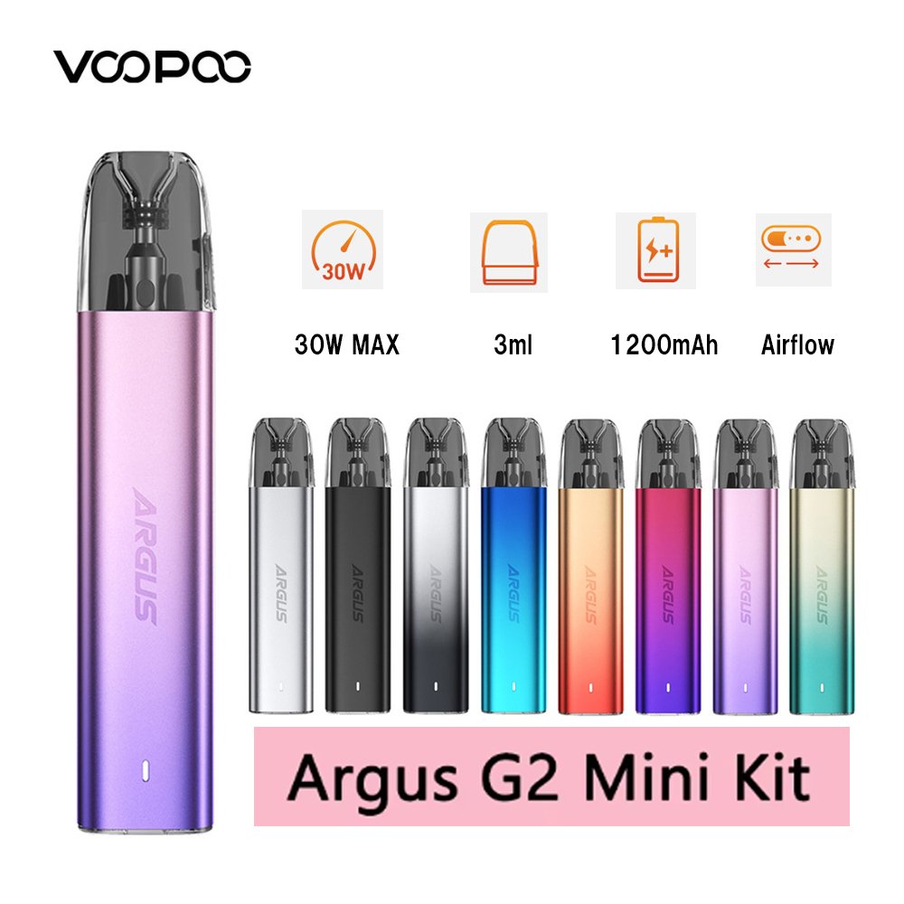 ブープー VOOPOO Argus G2 Mini アーガス G2ミニ ポッド vape  ピンク