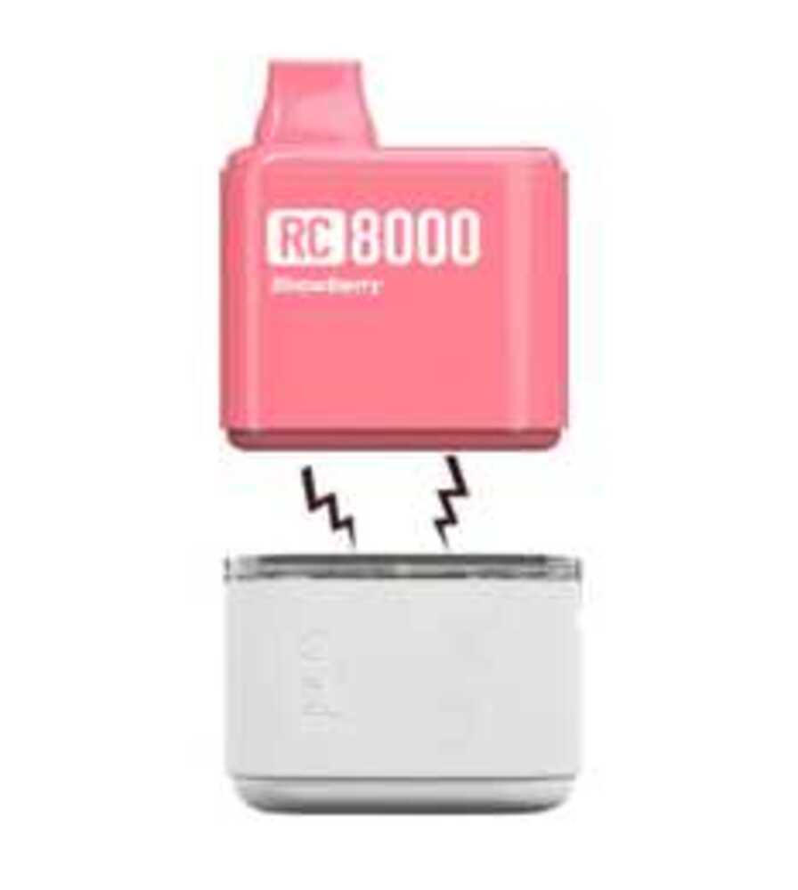 ユミ YUMI RC8000 デバイス バッテリー 600mAh 使い捨てキット 電子タバコ  