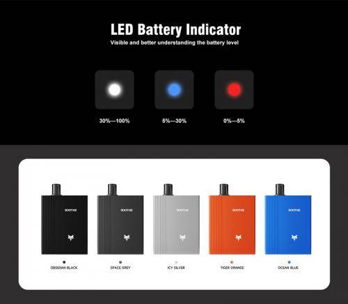 クミホ Kumiho SOOTHE D スーズ デバイス モッド 650mAh (バッテリーのみ) - 画像5