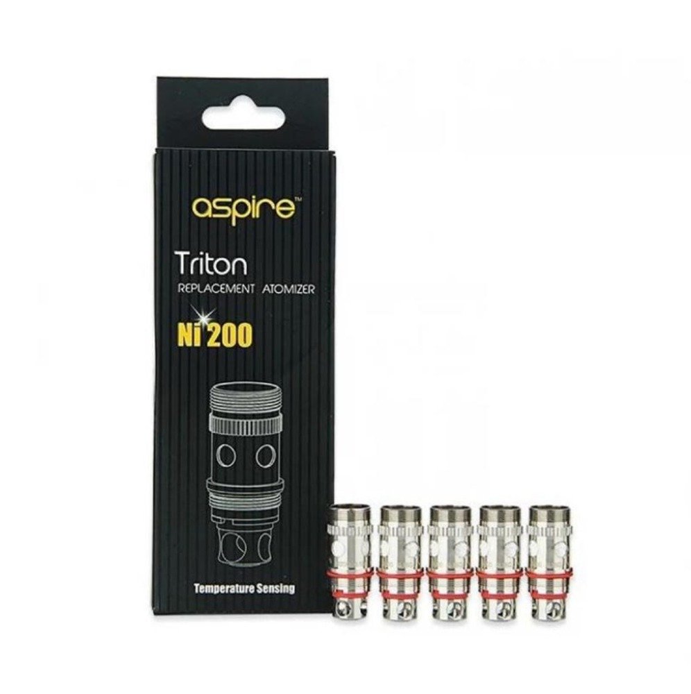 Aspire Triton アトマイザ コイル 5個 トリトン coil Ni200 0.15ohm