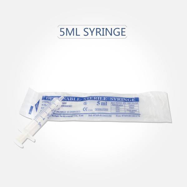 シリンジ スポイト 5ml 注入 電子タバコ リキッド調合用  - 画像1