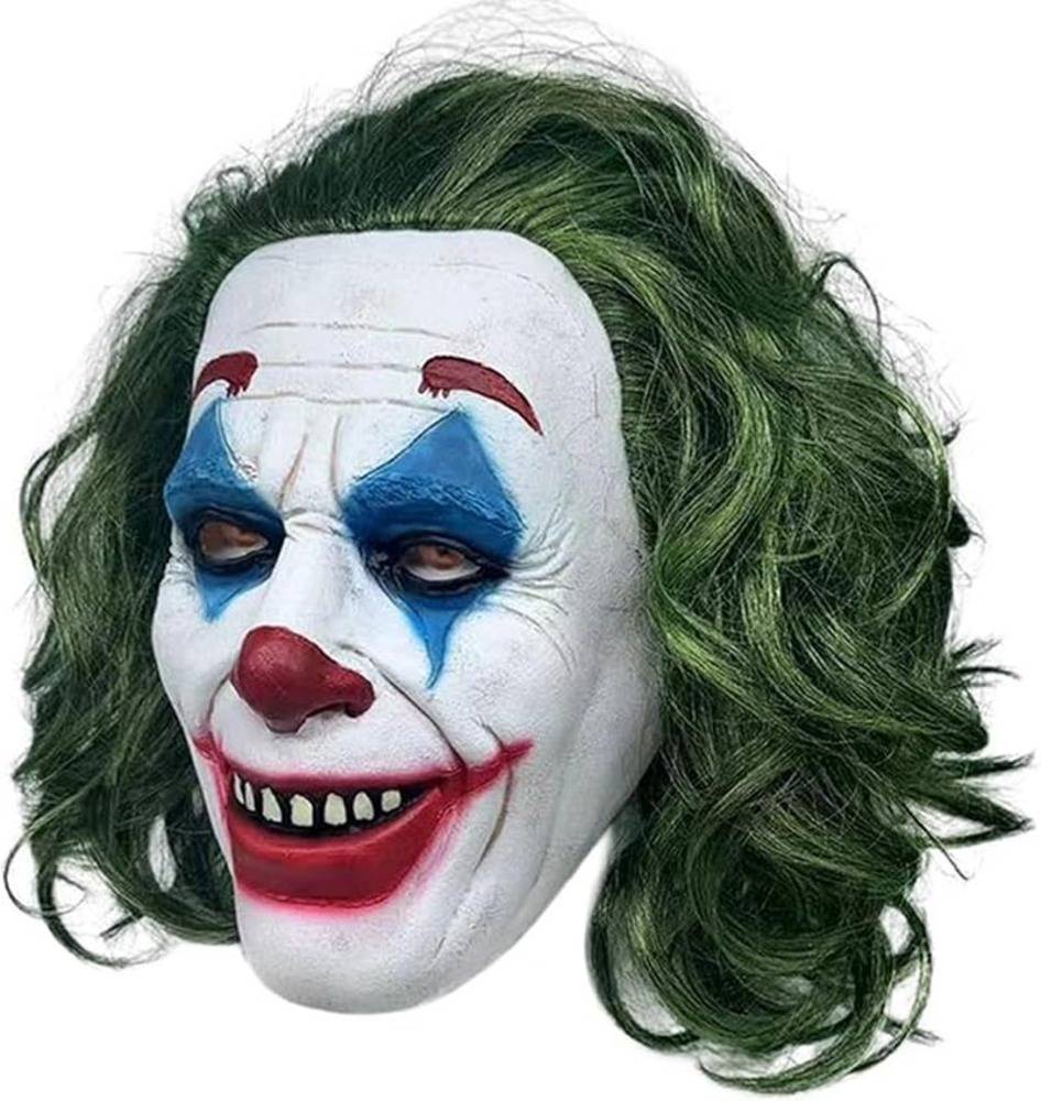 ハロウィン ジョーカーマスク Joker 被り物 アーサー フレック ピエロ パーティー 仮装