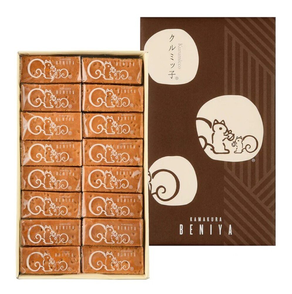 クルミッ子 16個入り 鎌倉紅谷 お歳暮 手土産 紙袋付き 東京土産 ギフト プレゼント ご褒美