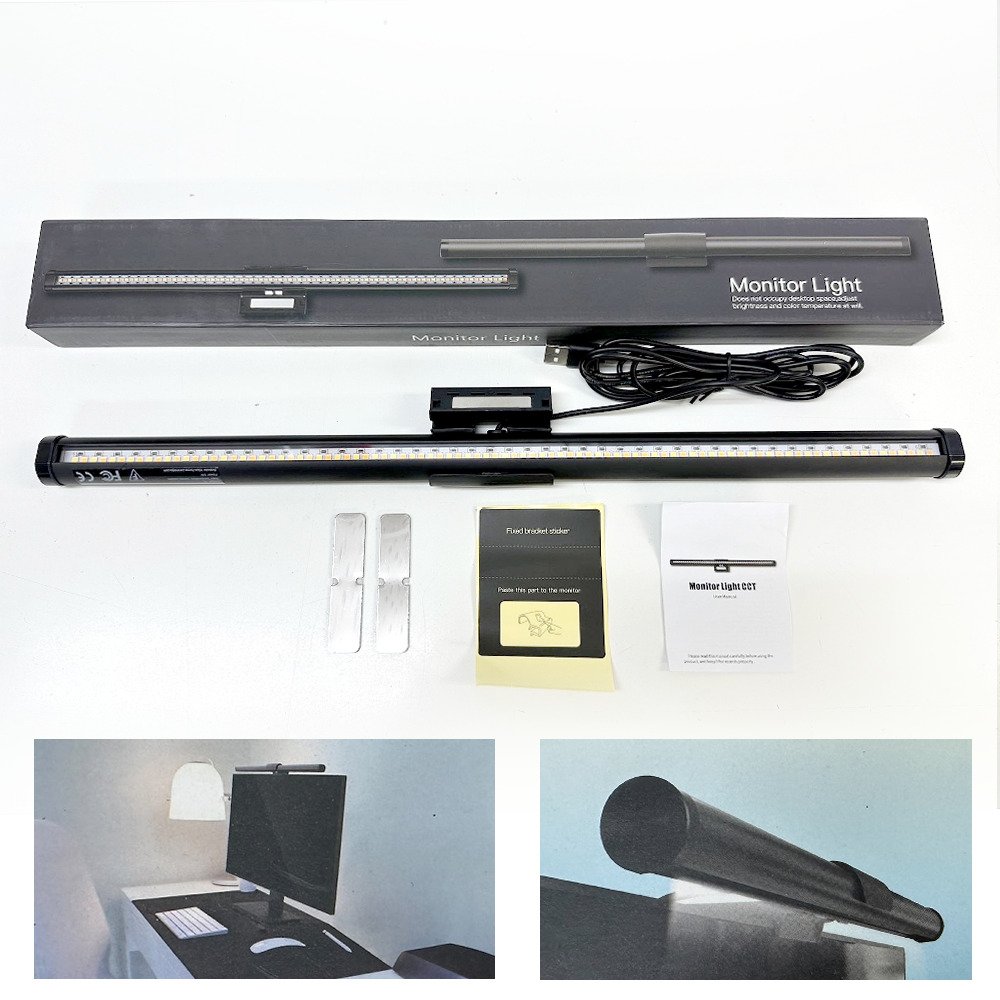 モニターライト デスクライト バーライト パソコン 明るい USB LED 便利 画面 パソコン 