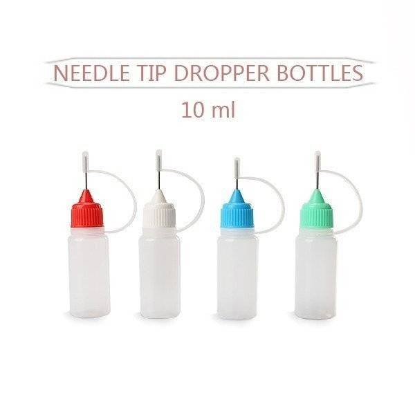 電子タバコ ニードルボトル ドロッパーボトル リキッド自作用 DIY 10ml 3  パープル - 画像3