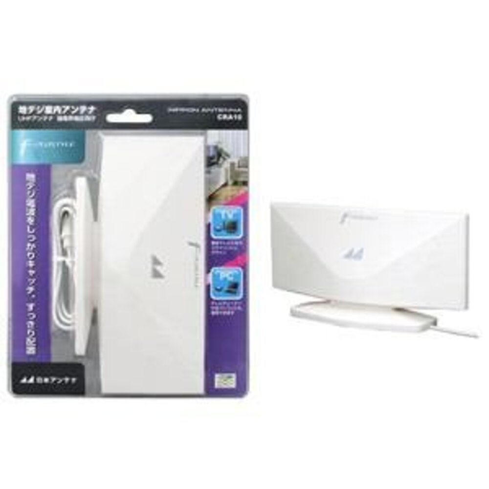 日本アンテナ 室内アンテナ  パソコン UHF専用 地上デジタル放送対応 テレビ チューナー 地デジ CRA10 スタンダード