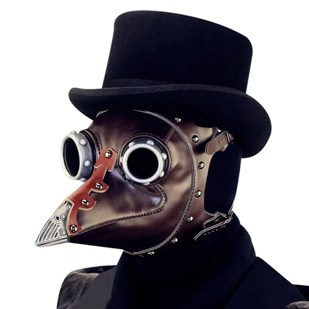 ハロウィン マスク コスプレ 仮装 仮面 中世 スチームパンク 鳥博士 ペストマスク ペスト医師