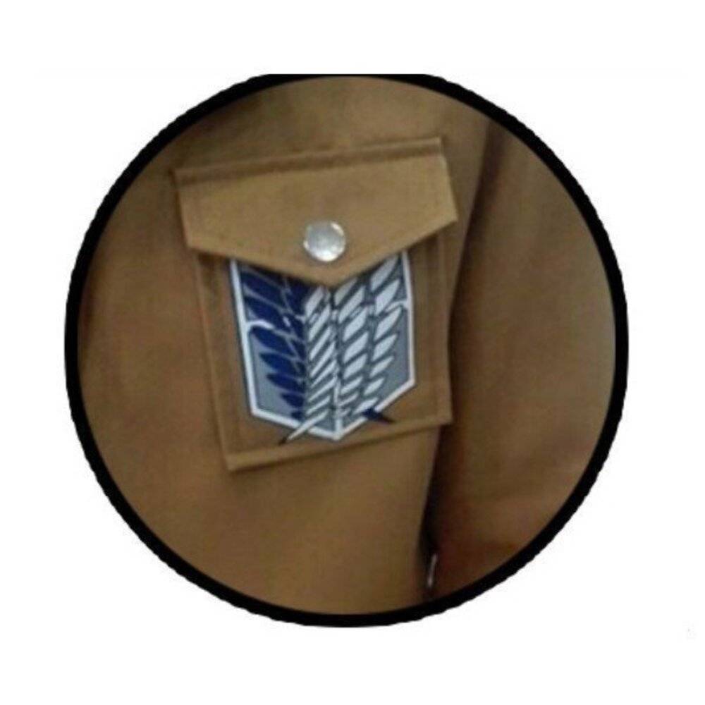 進撃の巨人 調査兵団 全身 ベルト ジャケット 腰巻き 3点セット 立体機動装置 フリーサイズ コスプレ衣  - 画像5