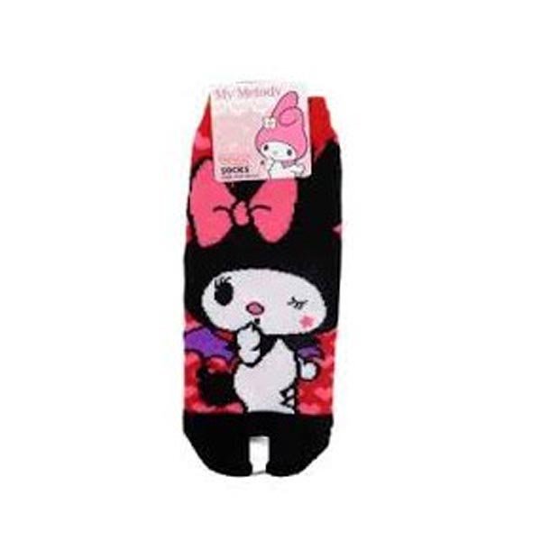 靴下 レディース おしゃれ メンズ プレゼント 可愛い キャラクター マイメロディ くつした  RDxBK