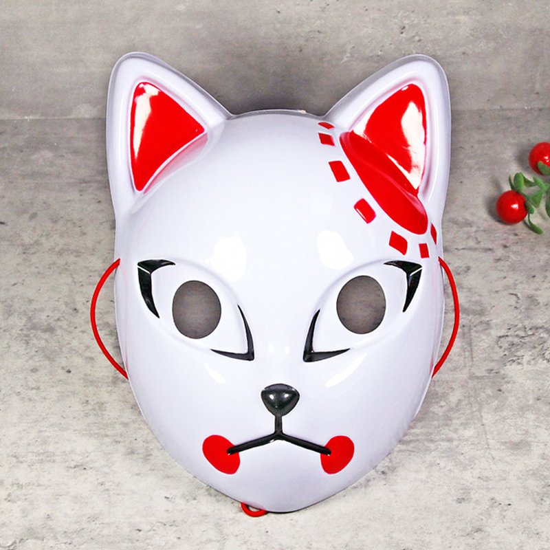 ハロウィン 鬼滅の刃 竈門炭治郎 お面 コスプレ ハロウィン 狐面 マスク 仮面 祭り キツネ 和風 