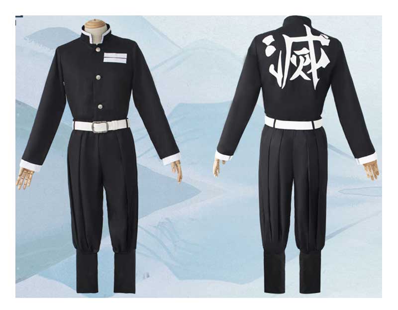 鬼滅の刃 竈門 炭治郎 衣装 ウィッグ セット 炭治郎 たんじろう コスプレ 仮装 ハロウィン 忘年会 パーティー 演出 - 画像4