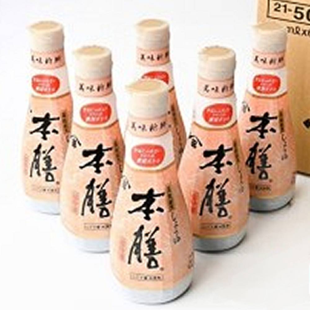 まとめ買い キッコーマン ヒゲタ 本膳 醬油 高級割烹しょうゆ 200mlｘ6本 (1ケース) 業務 家庭 - 画像5