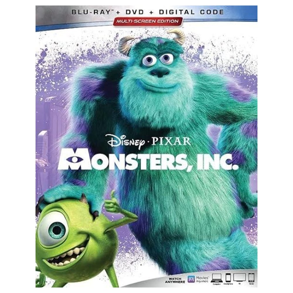 モンスターズインク Blu-ray Pixar アニメ 映画 語学学習 並行輸入品 北米版 ブルーレイ ハ 