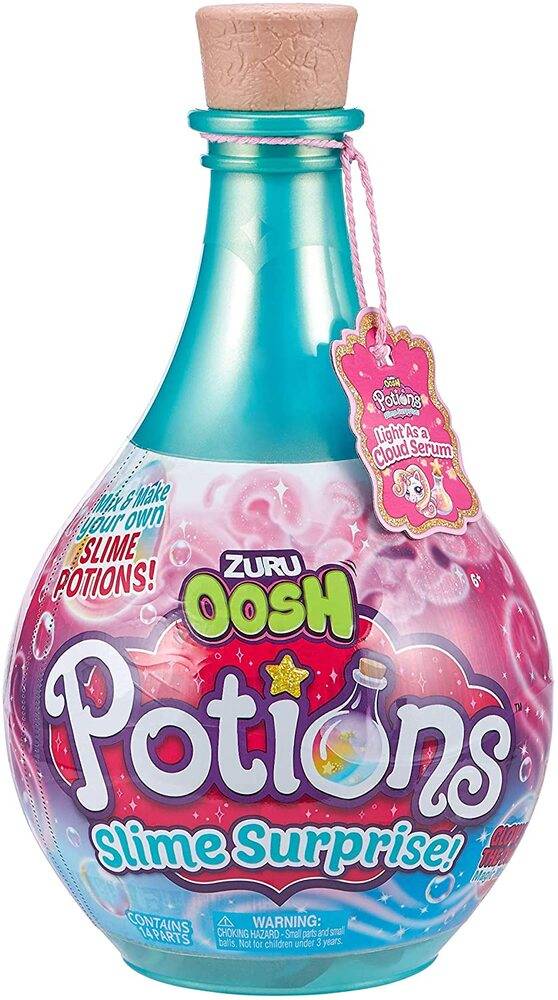 スライムキット Oosh PotionsLab サプライズ DIY 魔法瓶 ユニコーン 不思議  水色