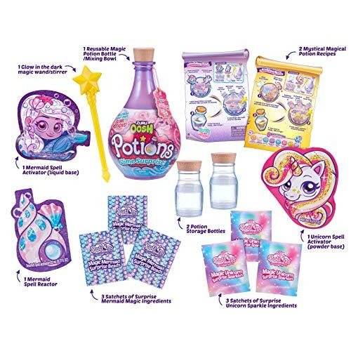 スライムキット 魔法瓶 ZURU OOSH ポーション キット DIY ユニコーン プレゼント 北米版  紫 - 画像2