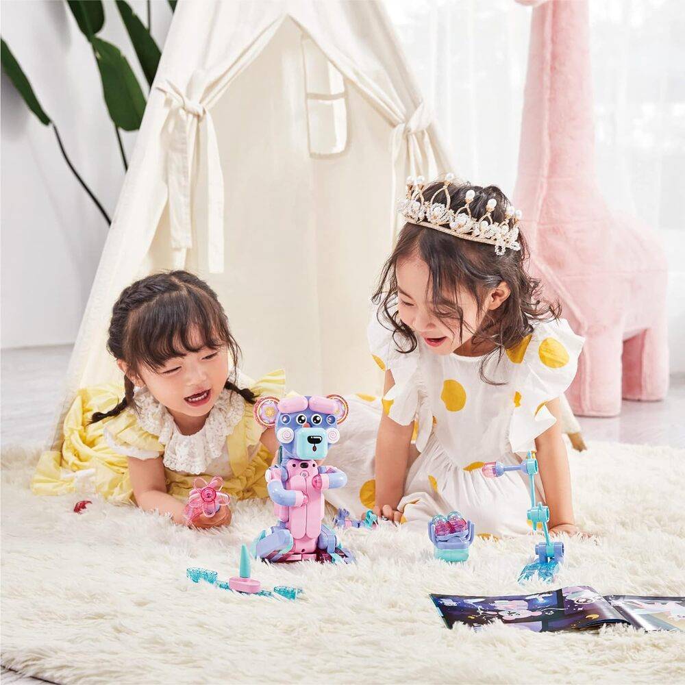 BOTZEES GO! ユニコーン 知育ブロック ロボットおもちゃ 114ピース 3歳以上対象 光る 音が  - 画像8