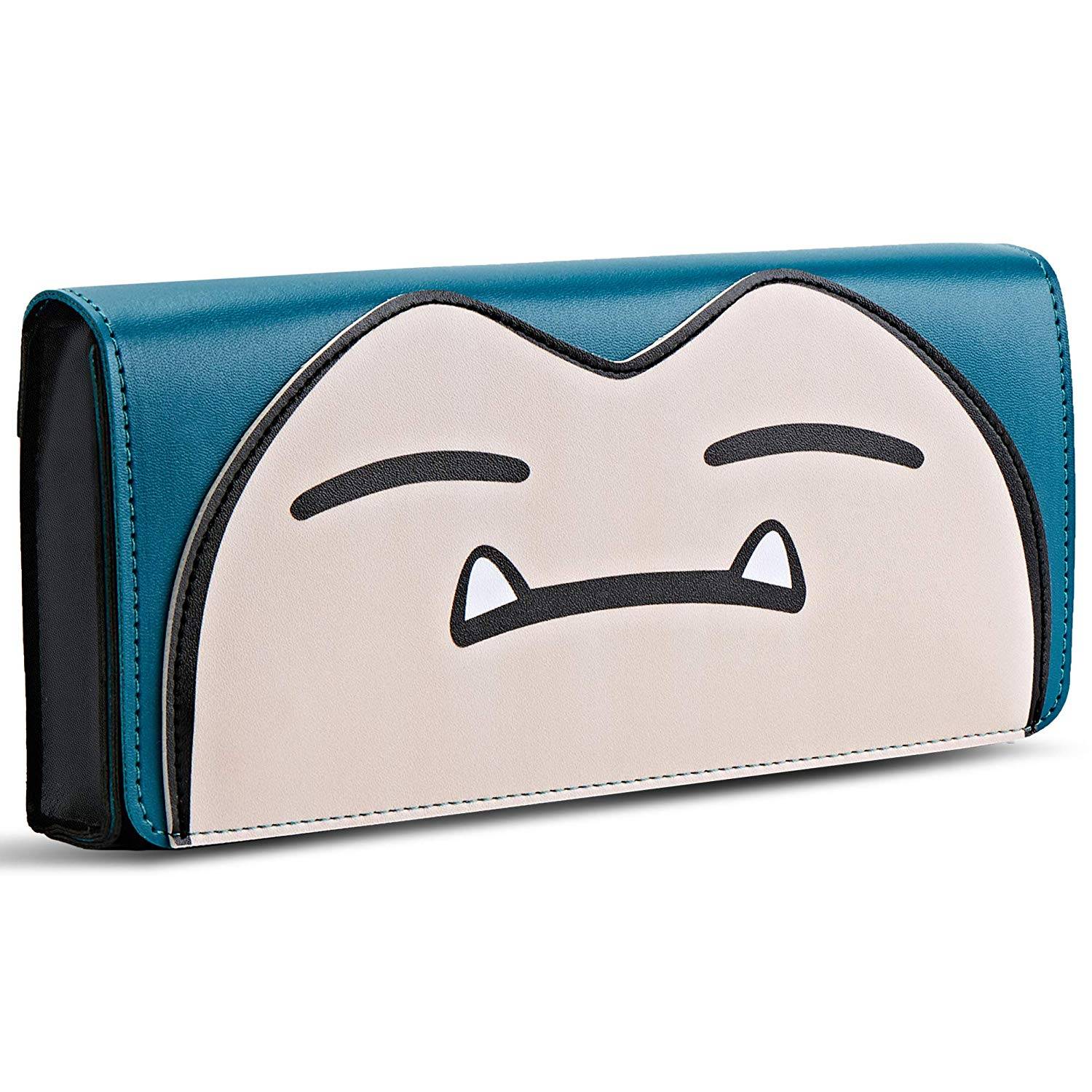 任天堂 Switch 収納ケース 有機ELモデル対応 ポケモン 保護ケース ポーチ レザースリム キャリングケース ニンテンドースイッチ - 画像1